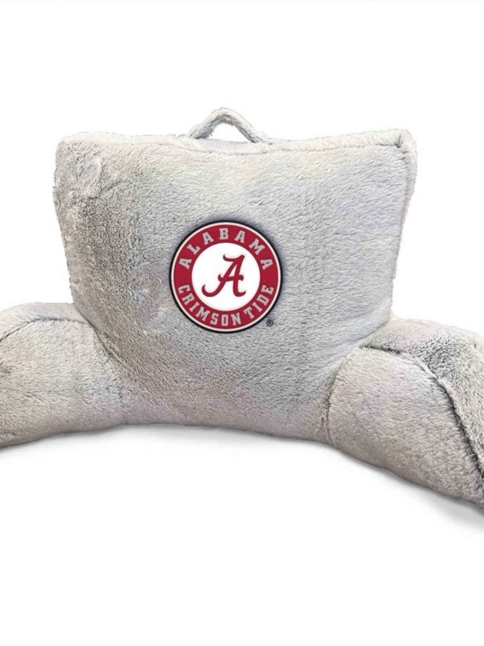 NWT! Official NCAA Alabama Crimson Tide Faux Fur Logo Backrest